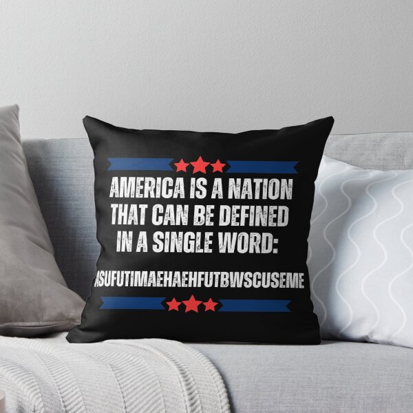 Artikelvorschau, Amerika ist eine Nation, die mit einem einzigen Wort definiert werden kann entworfen und verkauft von never2crazy.
