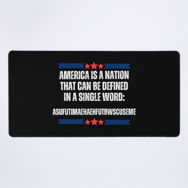Item preview, America is a nation that can be defined in a single word designed and sold by never2crazy.