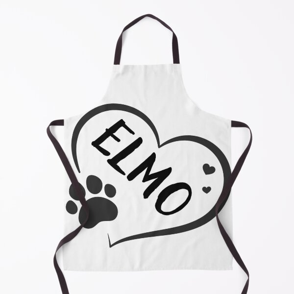 Item preview, Elmo name in a heart with a paw, great gift for dog or cat owners designed and sold by OCS1337.