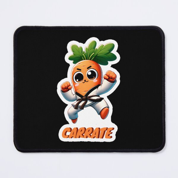 Item preview, Carrate Karate Carrot Cute & Funny Training Pun Teacher Trainee Trainor designed and sold by smartrocket.