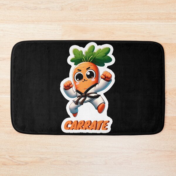 Item preview, Carrate Karate Carrot Cute & Funny Training Pun Teacher Trainee Trainor designed and sold by smartrocket.