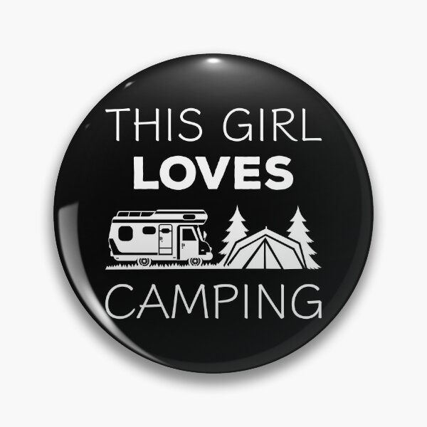 Item preview, This Girl Loves Camping II designed and sold by Lemon Pepper.