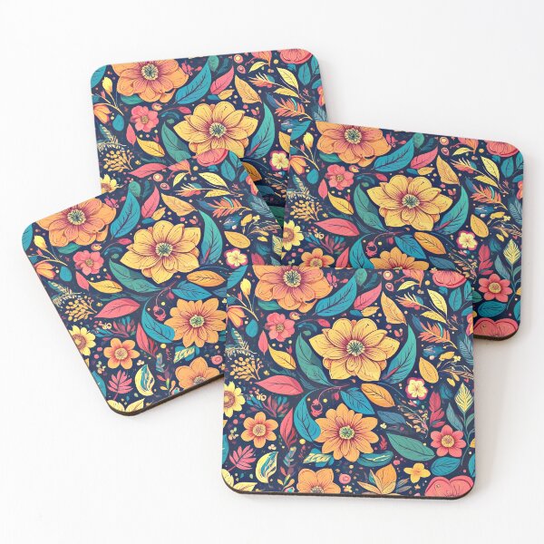 Item preview, Vibrant Floral Harmony designed and sold by Thai Vibe Studio.