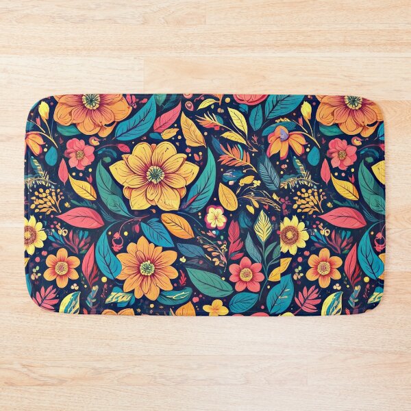 Item preview, Vibrant Floral Harmony designed and sold by Thai Vibe Studio.