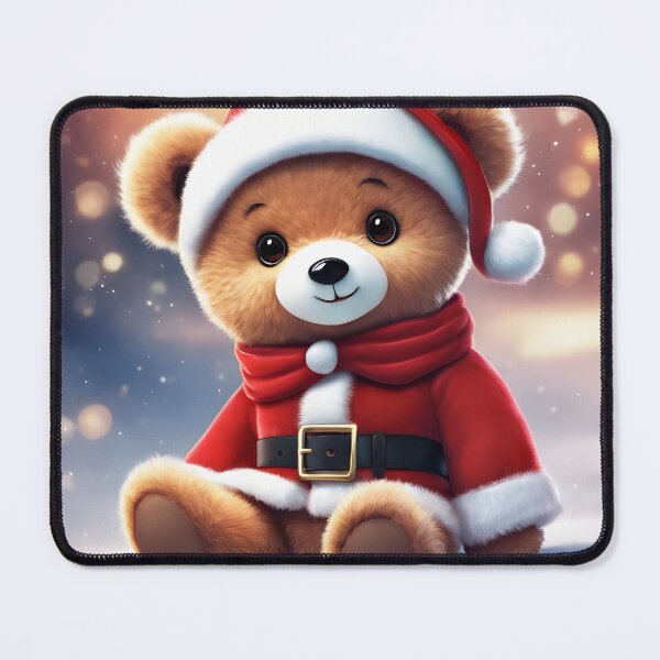 Item preview, Delightful "Cute Santa Bear" Design - Perfect for Holiday Cheer designed and sold by InwzaDesign.