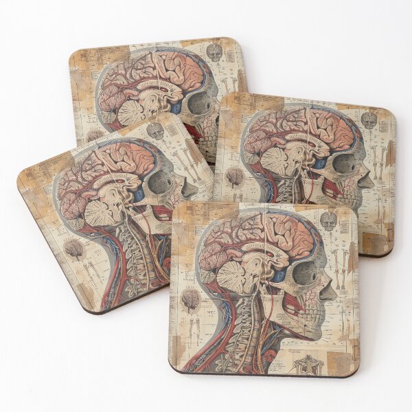 Item preview, Vintage Anatomy Art Medical Poster designed and sold by nomiraclehere.
