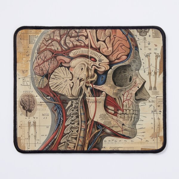 Item preview, Vintage Anatomy Art Medical Poster designed and sold by nomiraclehere.