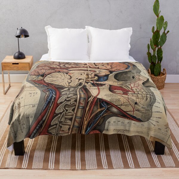 Item preview, Vintage Anatomy Art Medical Poster designed and sold by nomiraclehere.