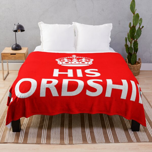Item preview, A crown above the phrase "His Lordship" all in white designed and sold by Foundry88.