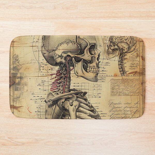 Item preview, Vintage Anatomy Art Medical Poster designed and sold by nomiraclehere.
