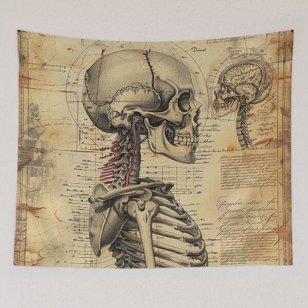 Item preview, Vintage Anatomy Art Medical Poster designed and sold by nomiraclehere.