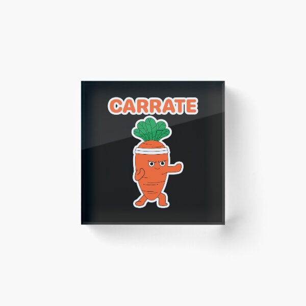 Item preview, Carrate Karate Carrot Cute & Funny Training Pun Teacher Trainee Trainor designed and sold by smartrocket.