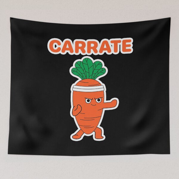 Item preview, Carrate Karate Carrot Cute & Funny Training Pun Teacher Trainee Trainor designed and sold by smartrocket.
