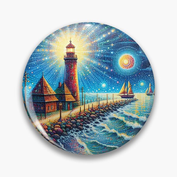 Item preview, Lighthouse Pointilism  designed and sold by Shs-Kenya.