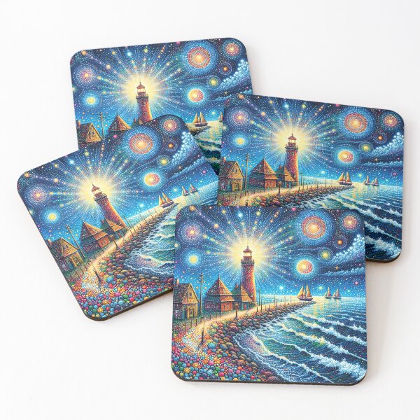Item preview, Lighthouse Pointilism  designed and sold by Shs-Kenya.
