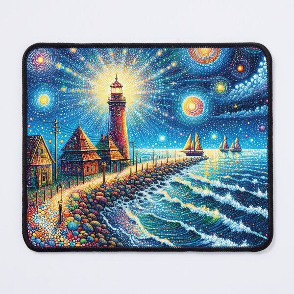 Item preview, Lighthouse Pointilism designed and sold by Shs-Kenya.