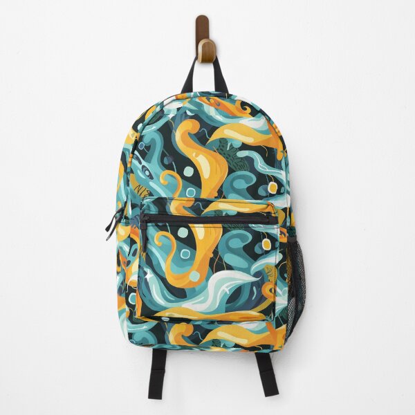 Item preview, Enchanted waters abstract goldfish designed and sold by melridger.
