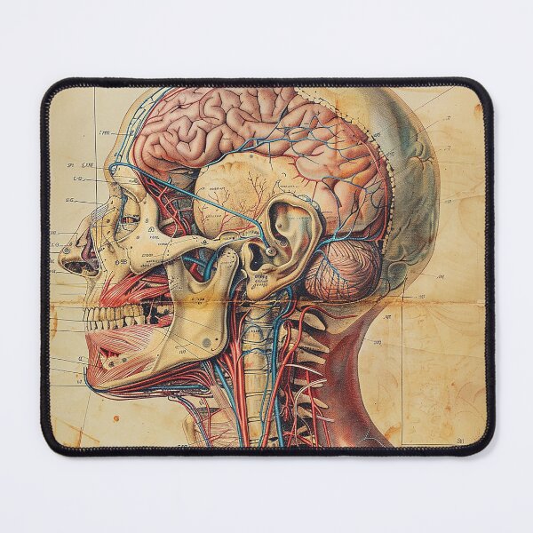 Item preview, Vintage Anatomy Art Medical Poster designed and sold by nomiraclehere.