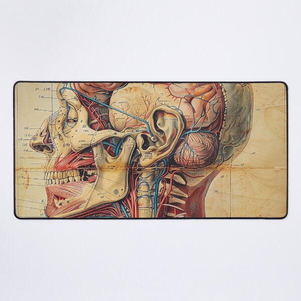 Item preview, Vintage Anatomy Art Medical Poster designed and sold by nomiraclehere.