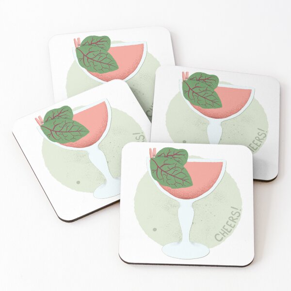 Item preview, Cheers to a Pink Cocktail  designed and sold by AmySevArts.
