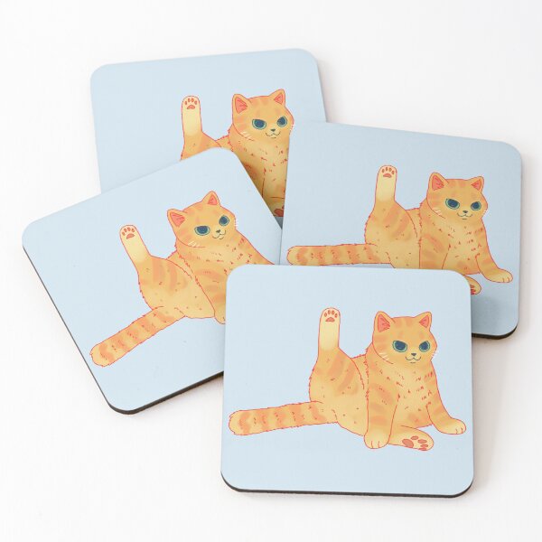 Item preview, Cheeky Ginger Cat designed and sold by YaraCuteArt.