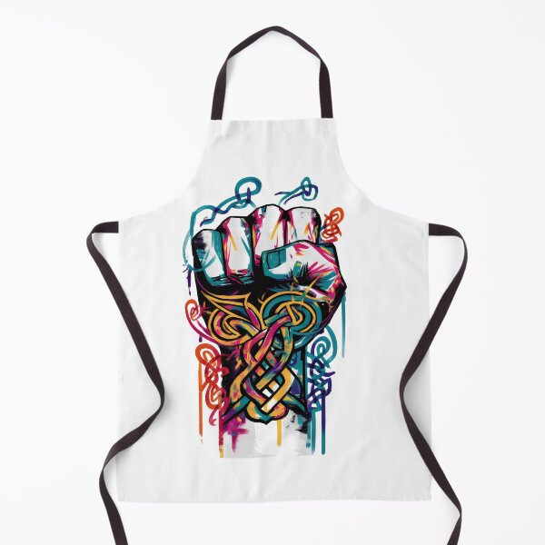 Item preview, The Fist of The Celtic Warrior Graffiti Design designed and sold by CELTIC-DESIGNS.