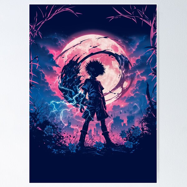 Item preview, The Assassin Kid Silhouette Art designed and sold by Tokyo Retro.