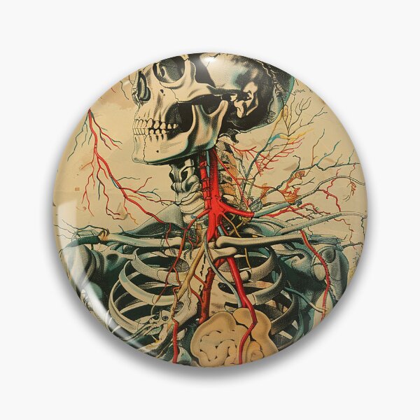 Item preview, Vintage Anatomy Art Medical Poster designed and sold by nomiraclehere.