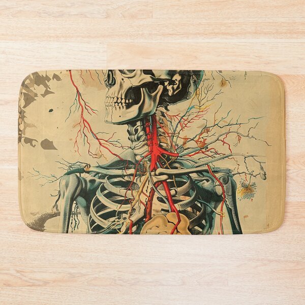 Item preview, Vintage Anatomy Art Medical Poster designed and sold by nomiraclehere.