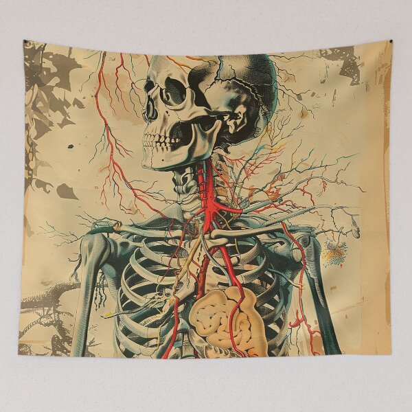 Item preview, Vintage Anatomy Art Medical Poster designed and sold by nomiraclehere.