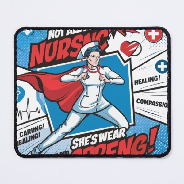 Item preview, Nursing Superheroes: Guardians of Compassion designed and sold by AmziLife.