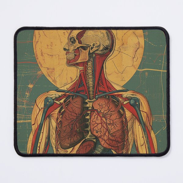 Item preview, Vintage Anatomy Art Medical Poster designed and sold by nomiraclehere.