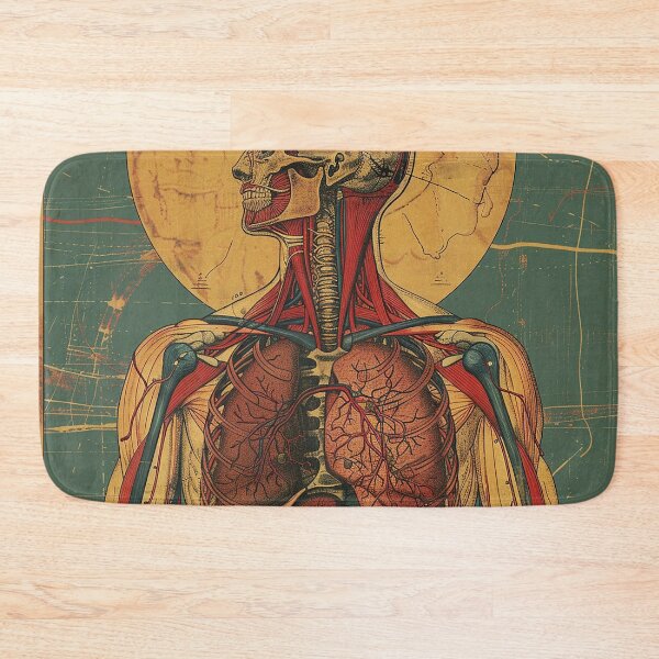 Item preview, Vintage Anatomy Art Medical Poster designed and sold by nomiraclehere.
