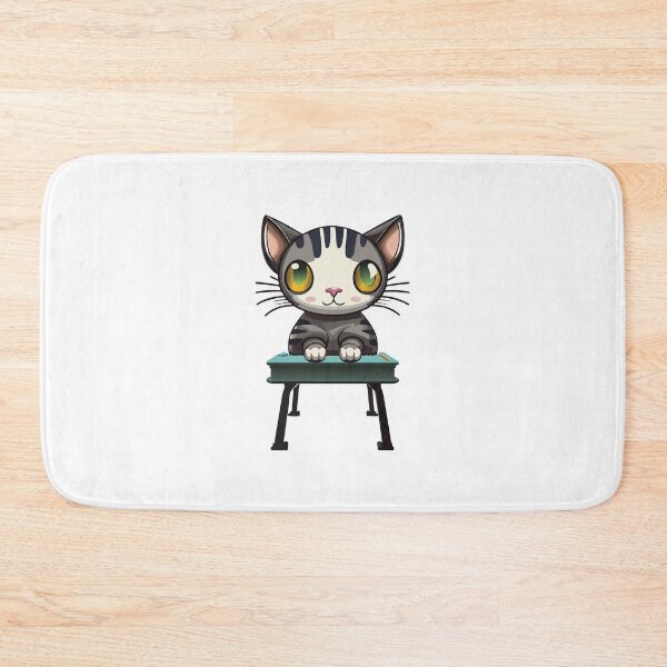 Item preview, Cat sitting a desk designed and sold by 79Graphics.