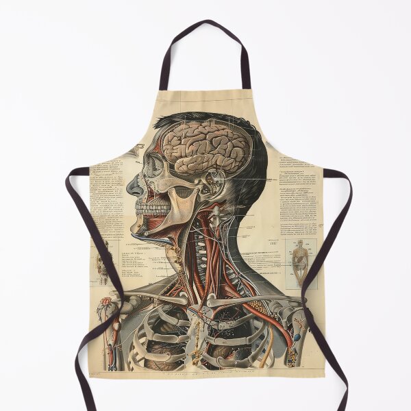 Item preview, Vintage Anatomy Art Medical Poster designed and sold by nomiraclehere.