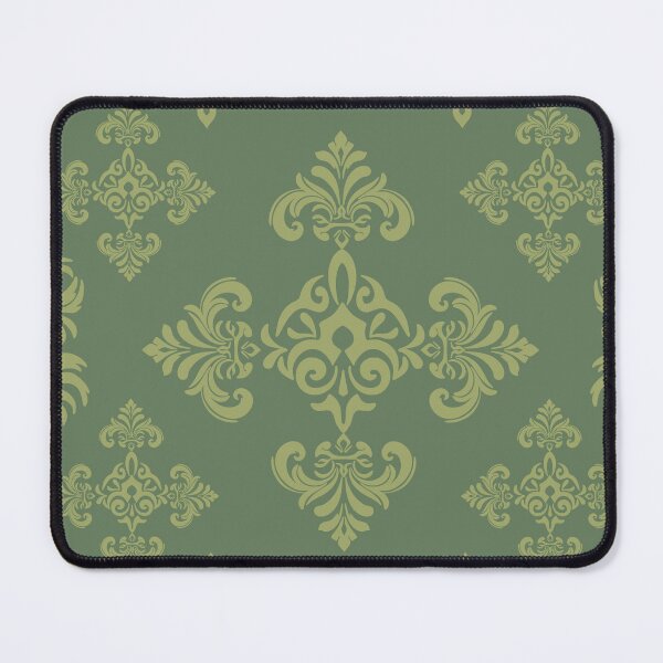 Item preview, Seamless floral green pattern designed and sold by kasune-shop.