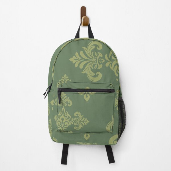 Item preview, Seamless floral green pattern designed and sold by kasune-shop.