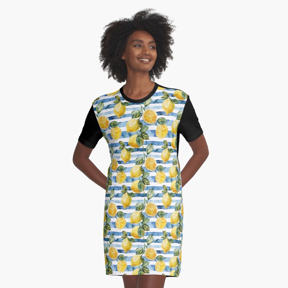 Item preview, Graphic T-Shirt Dress designed and sold by Vikycialp.