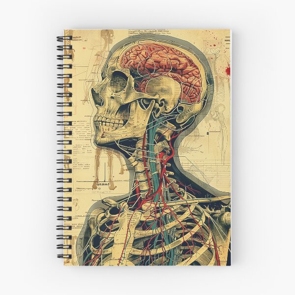 Item preview, Vintage Anatomy Art Medical Poster designed and sold by nomiraclehere.