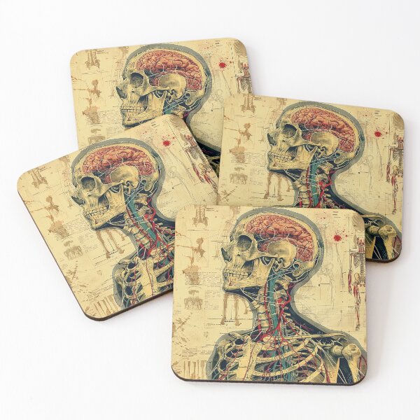 Item preview, Vintage Anatomy Art Medical Poster designed and sold by nomiraclehere.