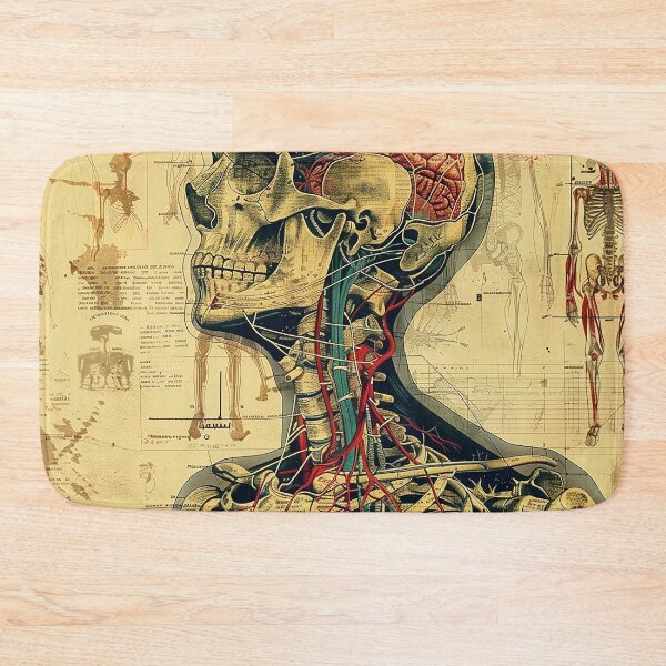 Item preview, Vintage Anatomy Art Medical Poster designed and sold by nomiraclehere.