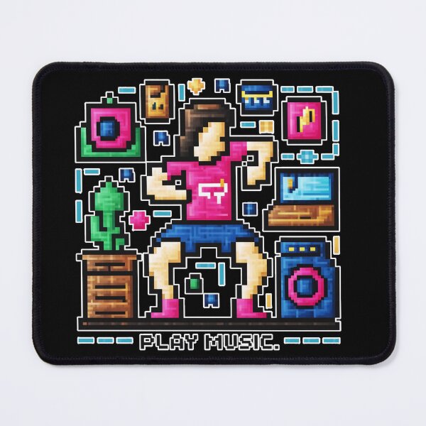 Item preview, Pixel Dancer designed and sold by NotesForMusic.
