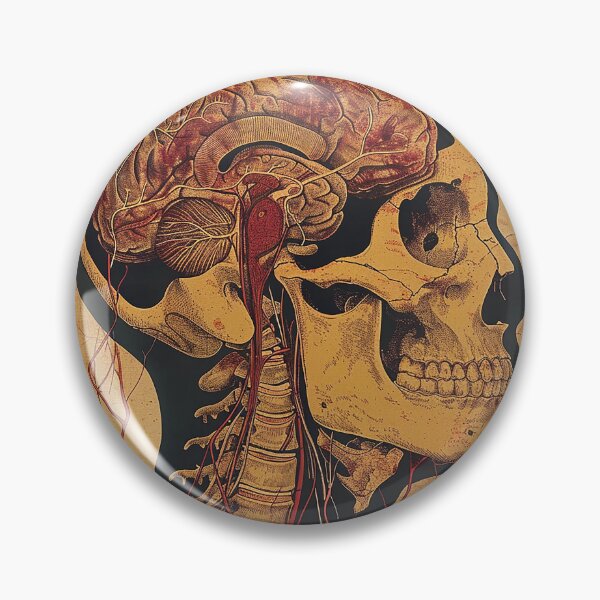 Item preview, Vintage Anatomy Art Medical Poster designed and sold by nomiraclehere.