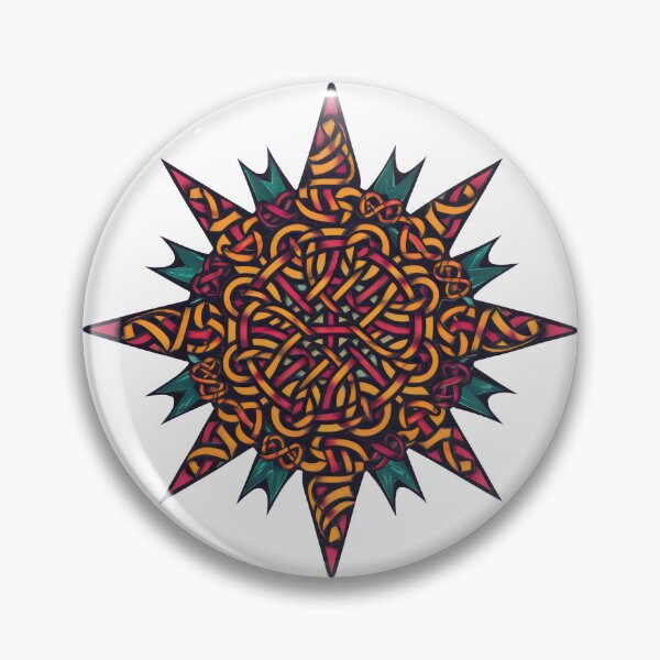Aperçu de l'œuvre Conception de symbole de soleil de noeud celtique créée et vendue par CELTIC-DESIGNS.