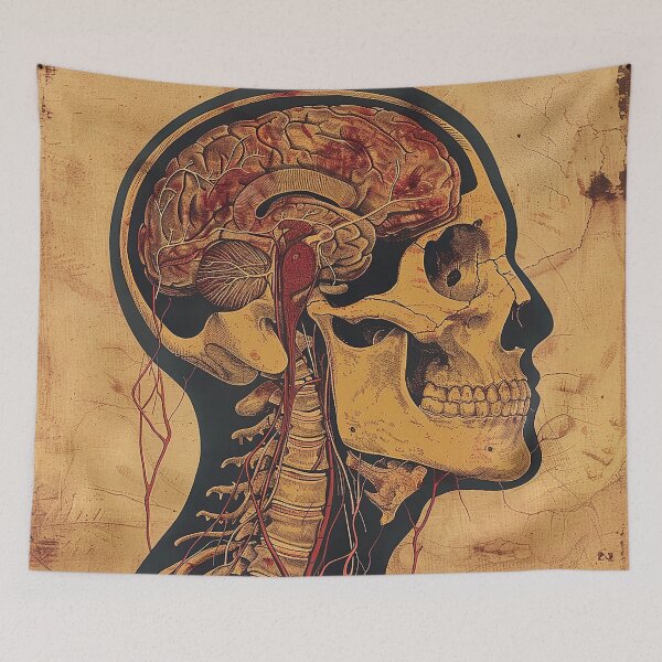 Item preview, Vintage Anatomy Art Medical Poster designed and sold by nomiraclehere.