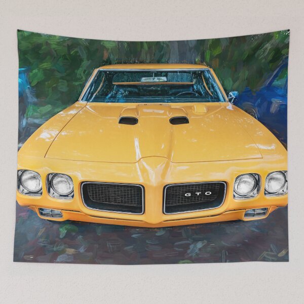 Item preview, 1970 Orbit Orange Pontiac GTO Ram X109 designed and sold by RichFrancoCars.