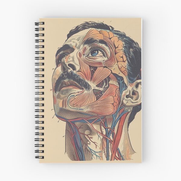 Item preview, Vintage Anatomy Art Medical Poster designed and sold by nomiraclehere.