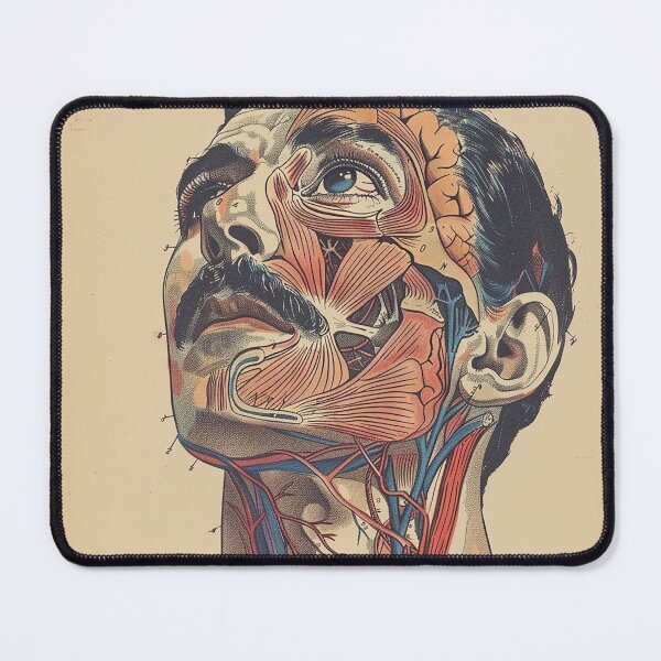 Item preview, Vintage Anatomy Art Medical Poster designed and sold by nomiraclehere.