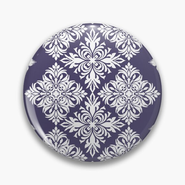 Item preview, Seamless pattern flowers white in a violet background  designed and sold by kasune-shop.
