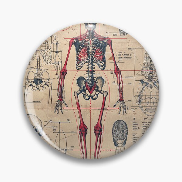 Item preview, Vintage Anatomy Art Medical Poster designed and sold by nomiraclehere.